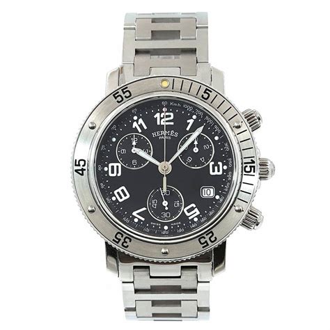 hermes clipper diver chronograph watch cl2.910